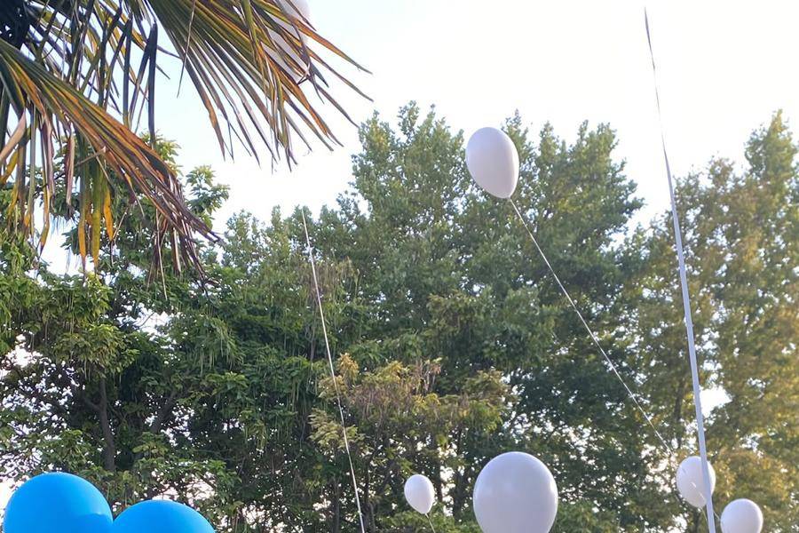 Suelta de globos