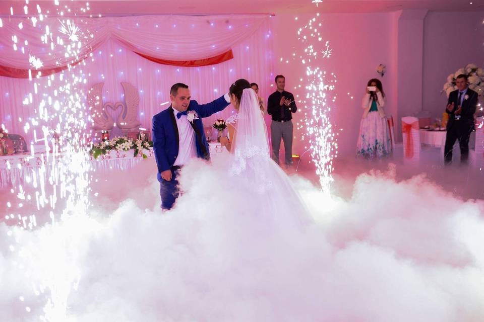 Maquina de humo bajo