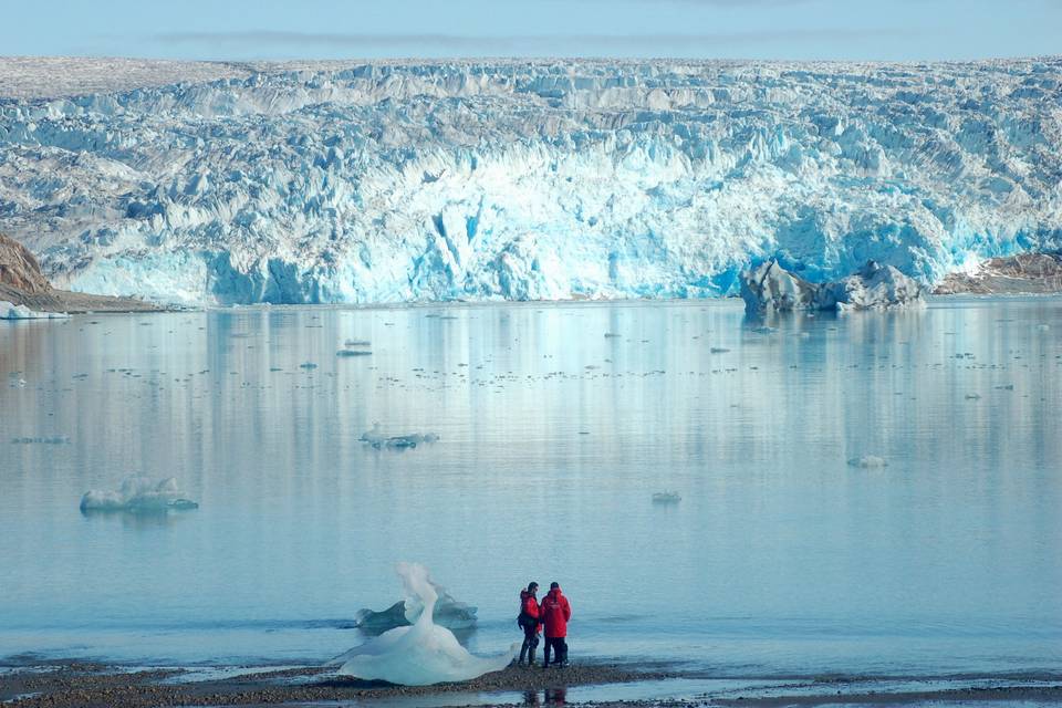 Glaciar en Groenlandia