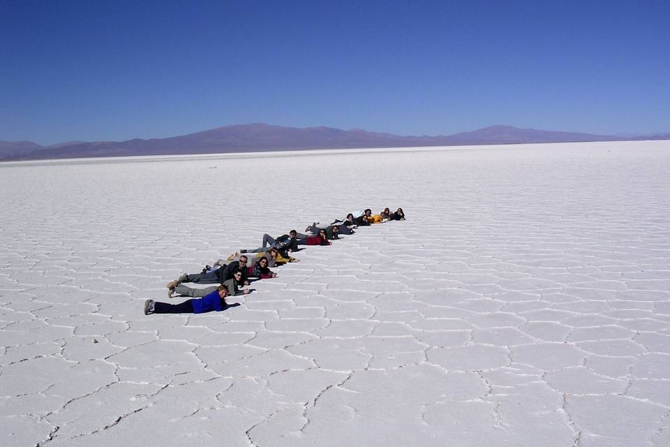 Salar de Uyuni en Bolivia