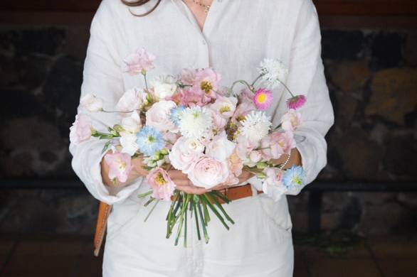 Ramo de novia garden Style