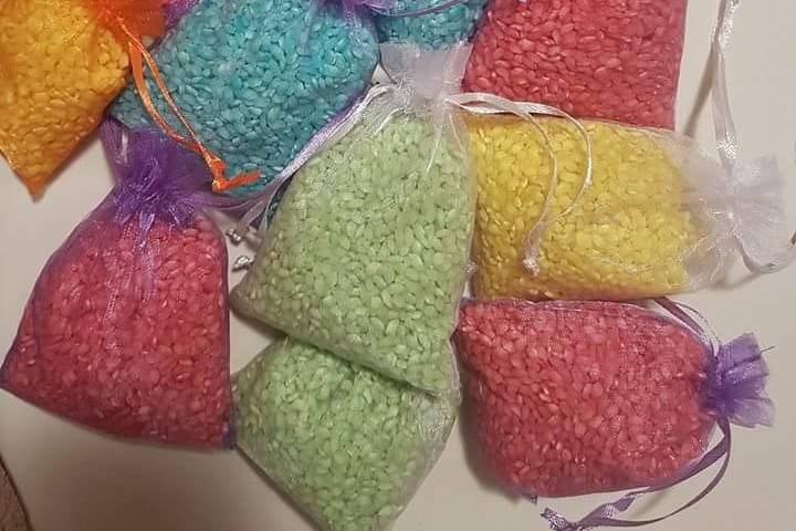 Arroz de colores