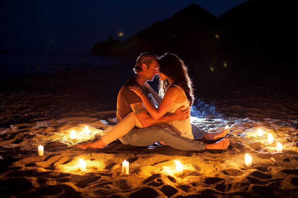 Preboda en la playa