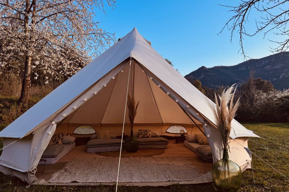 Tienda glamping