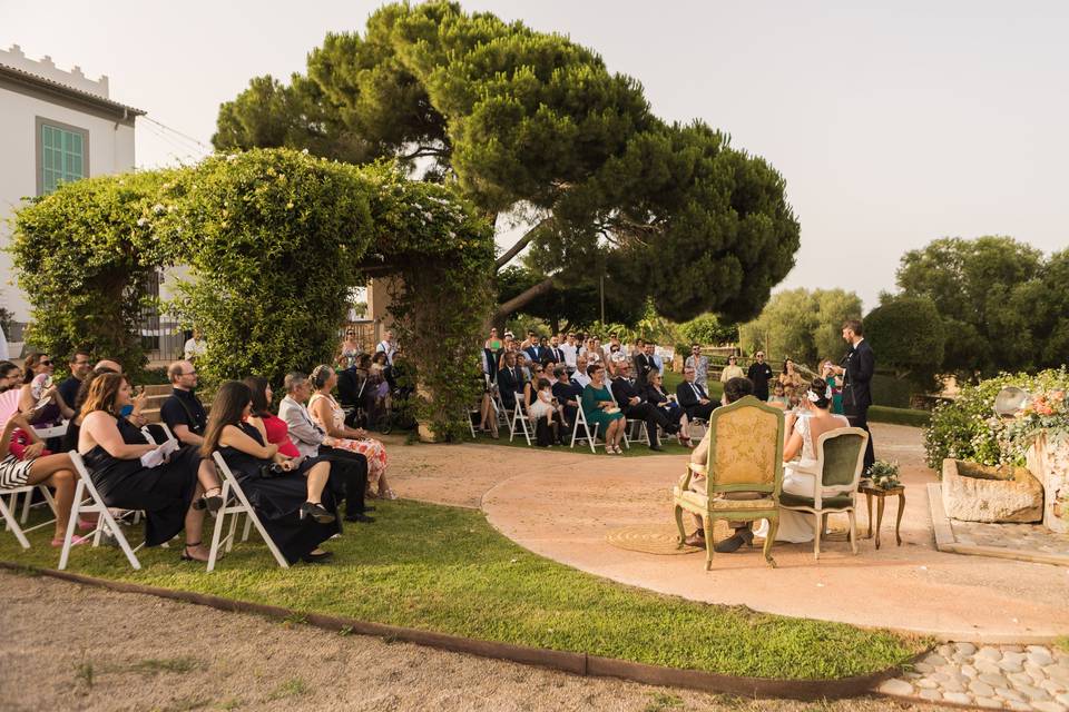 Ceremona junto al pozo