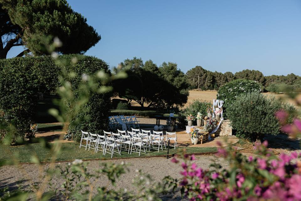 Ceremonia junto al pozo