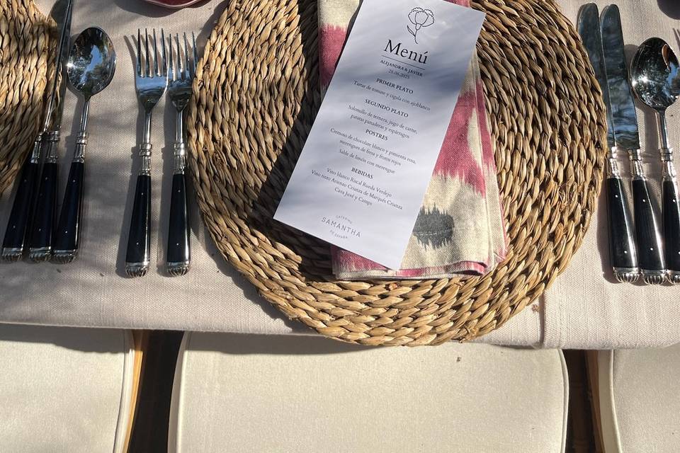 Menú