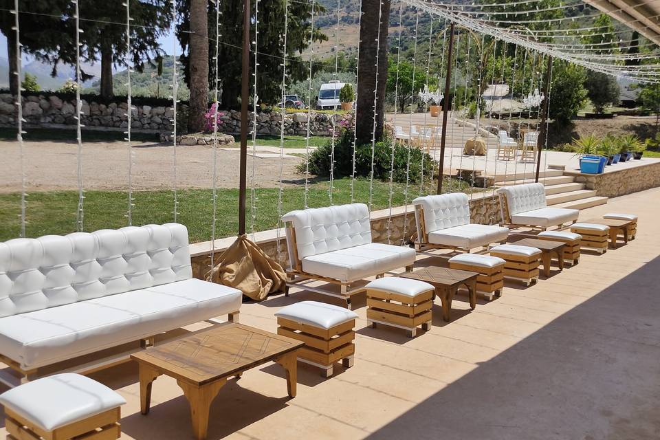 Cortina de led chill out