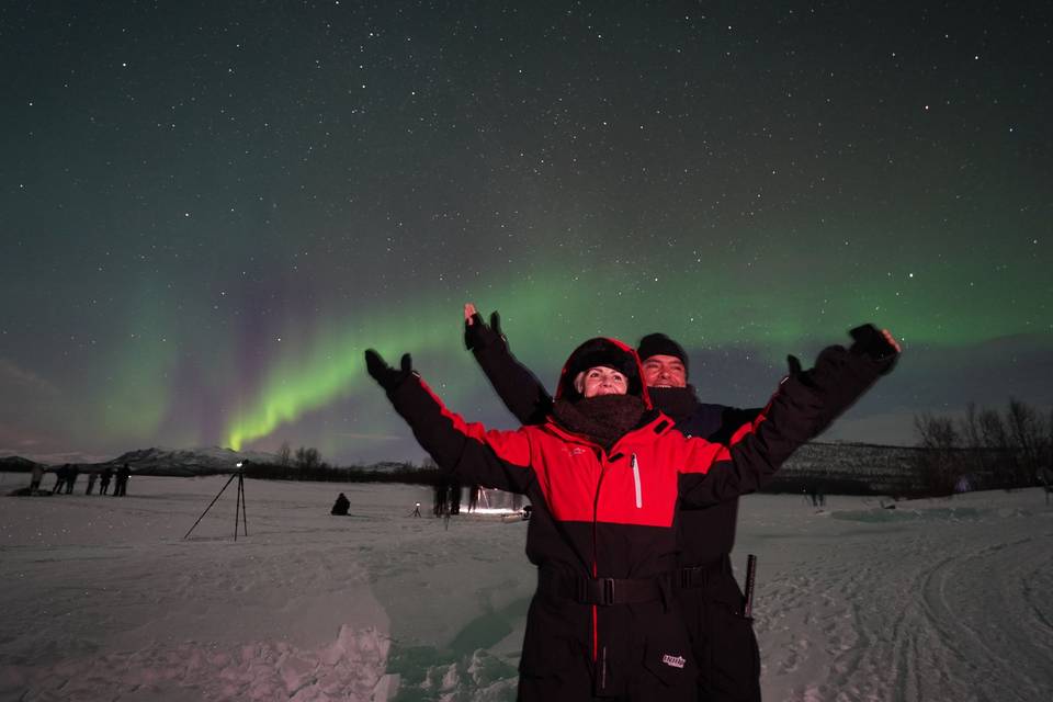 Auroras boreales en noruega