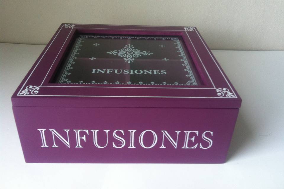 Caja de infusiones