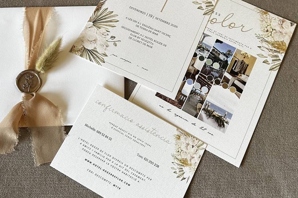 Invitación de boda