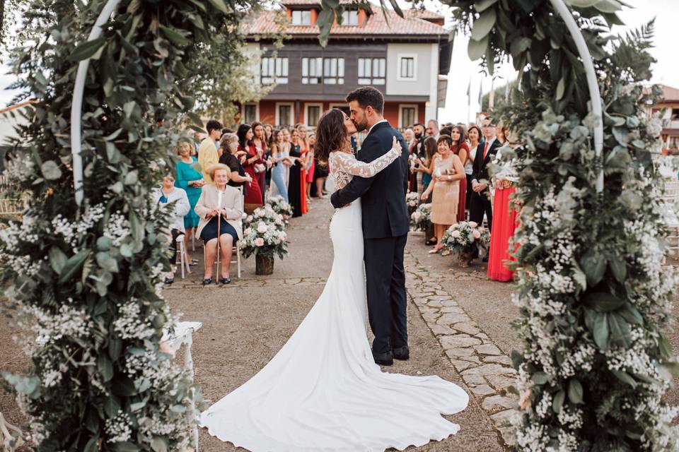 Novios ceremonia