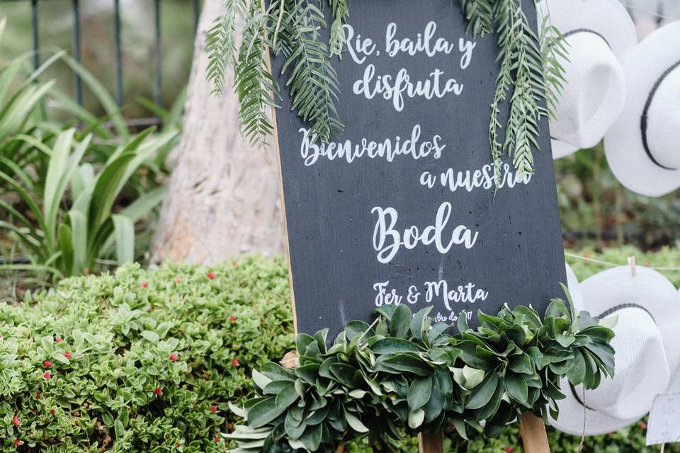 Finca El Drago, boda de M&F en 2017