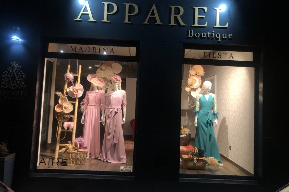 Apparel boutique exterior