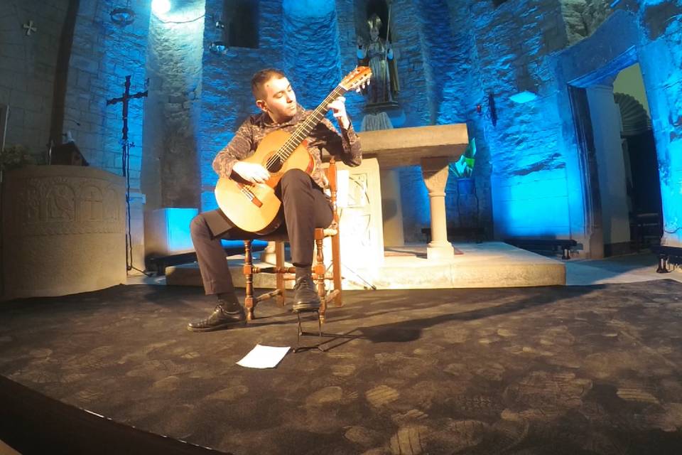 Concierto en inglesia
