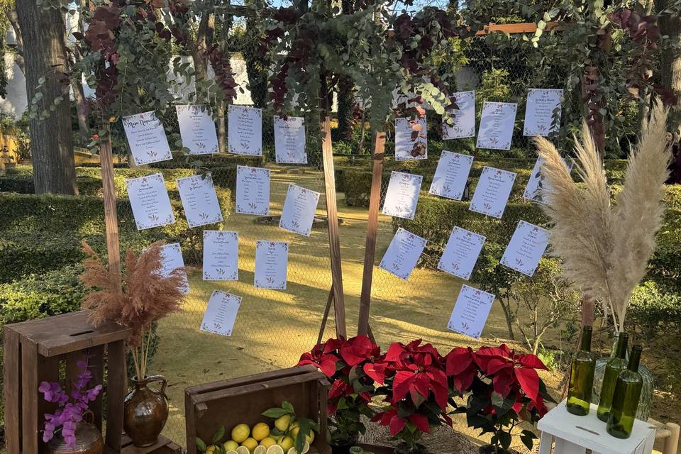 Seating plan personalizado