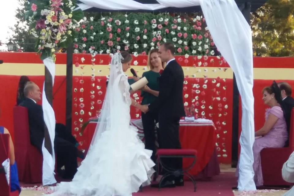 Boda en el Tentadero