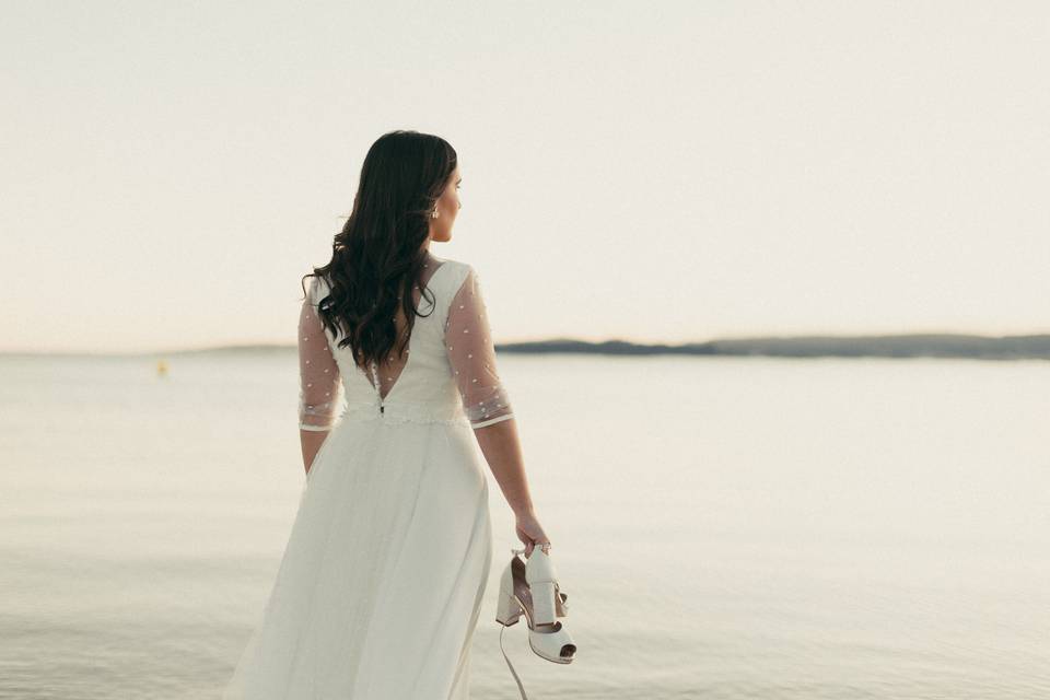 Postboda en la playa