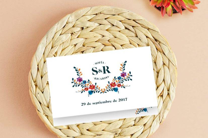 Invitación de Sofía y Ricardo