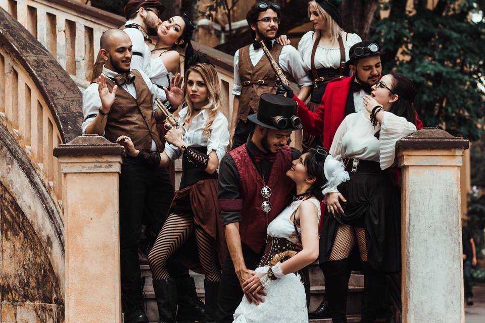 Boda Steampunk