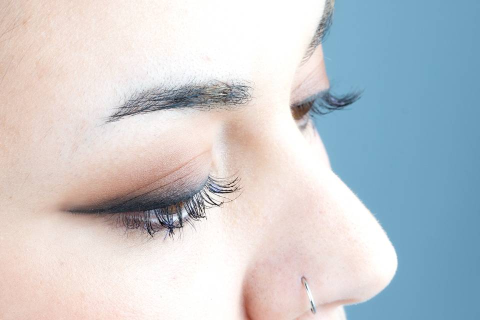 Eyeliner difuminado