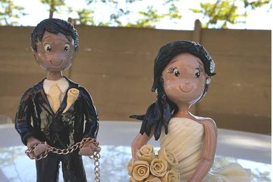 Figuras para tartas boda