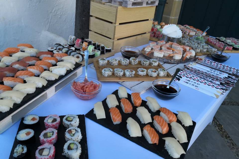 Buffet de sushi