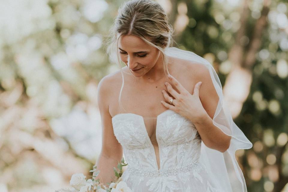 Ramo de novia boho