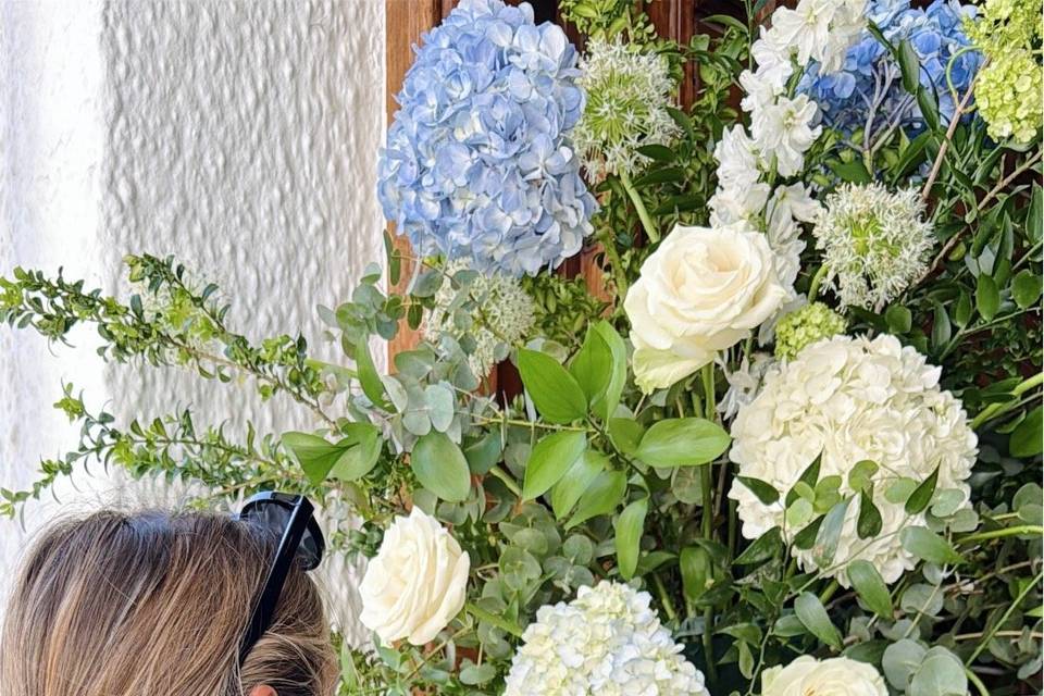 Columna floral
