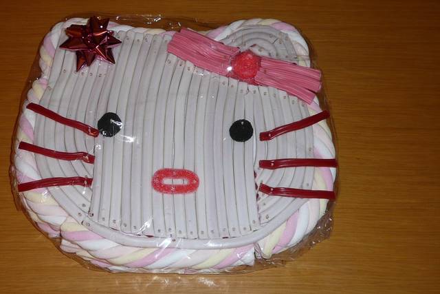 Tarta de Hello Kitty