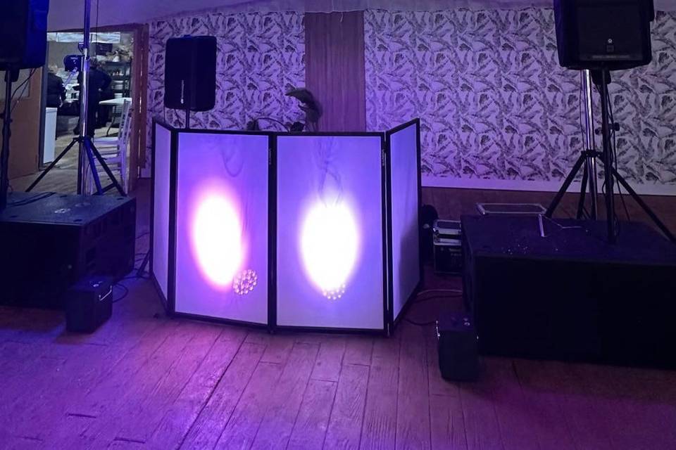 Montaje boda casa justo