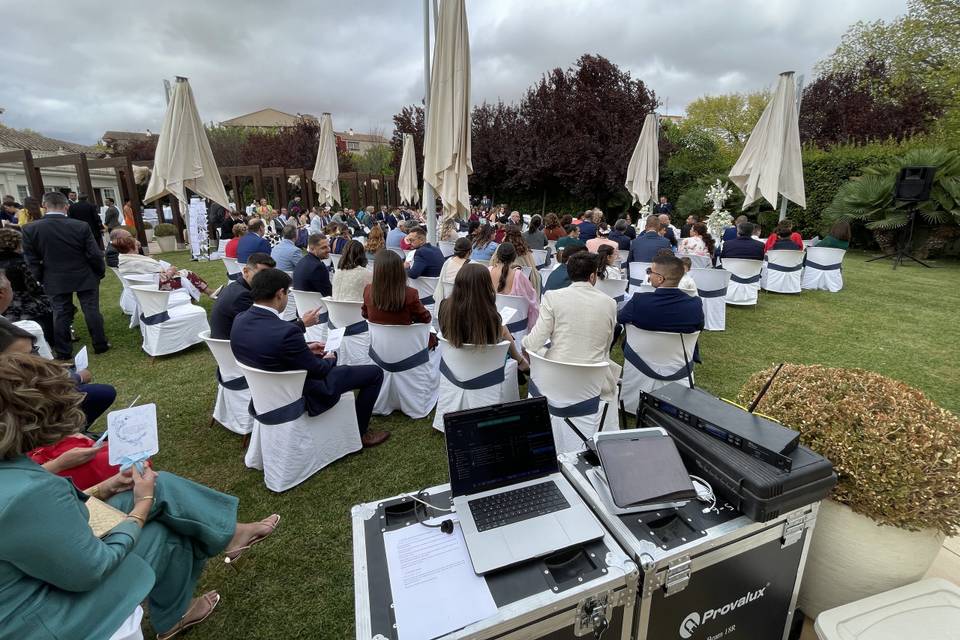 Sonorizacion ceremonia