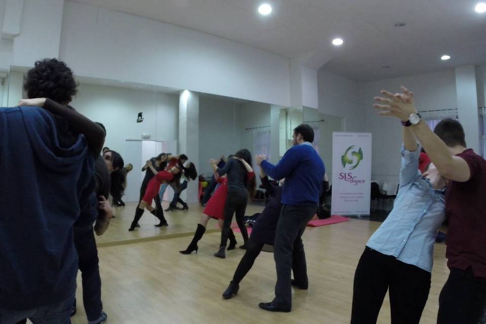 Clase de baile novios