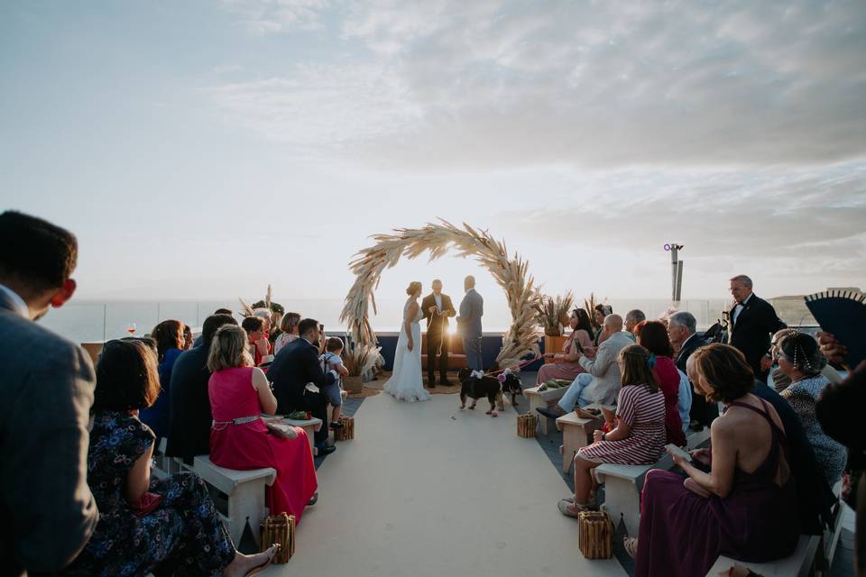 Boda de película