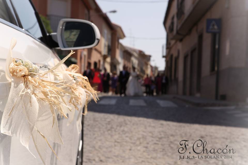 Caminando a la iglesia