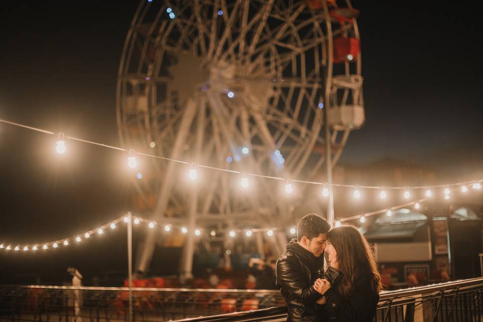 Preboda en el Tibidabo