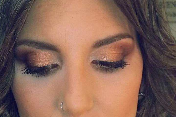 Maquillaje de fiesta.