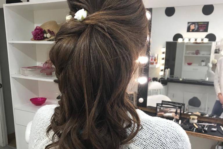 Semirecogidos con ondas