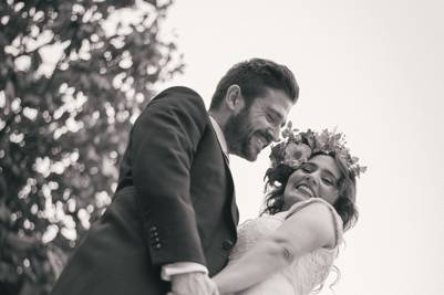 Postboda de la mano