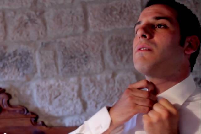 Preparativos del novio