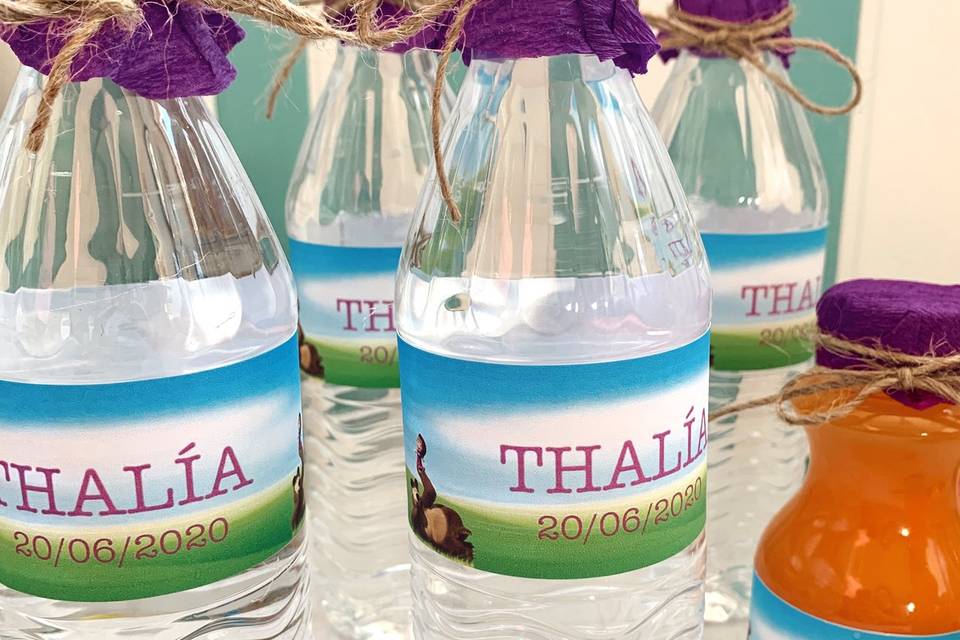 Botellas de agua personalizadas