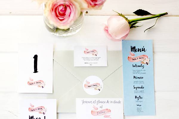 Invitaciones Pink Bow