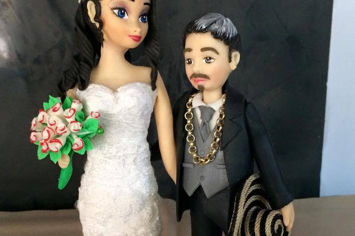 Novios tarta