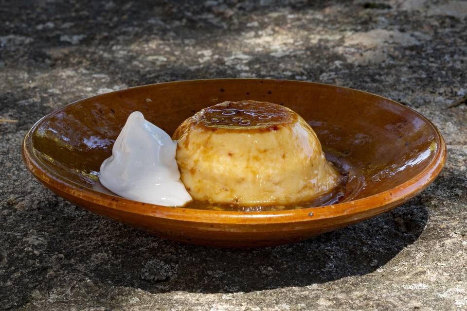 Flan de yema