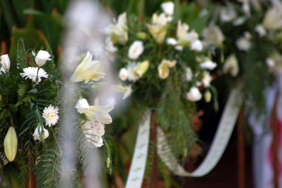 Detalle de la ceremonia civil