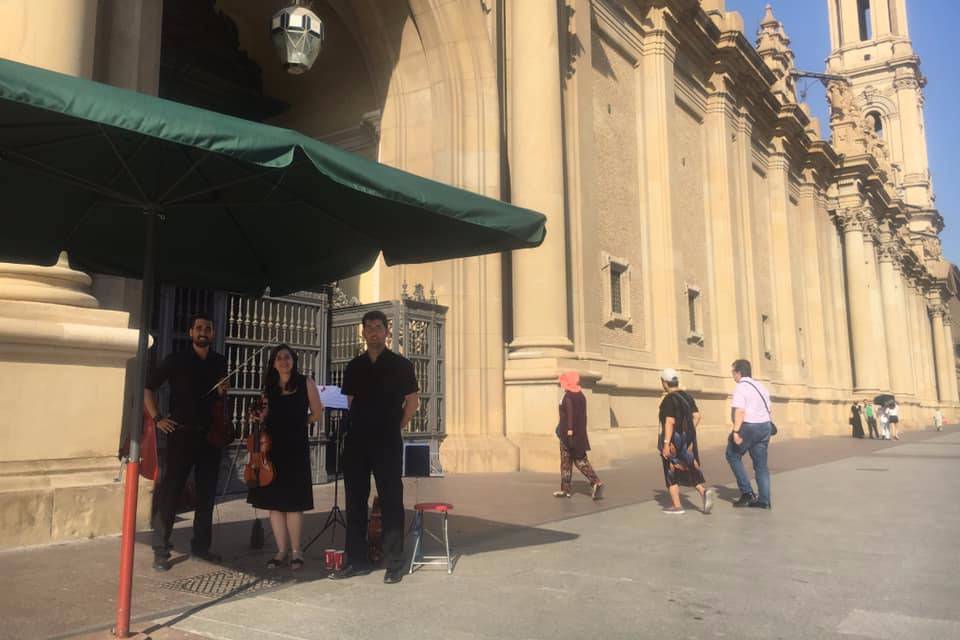 Sonorizados en Plaza Pilar