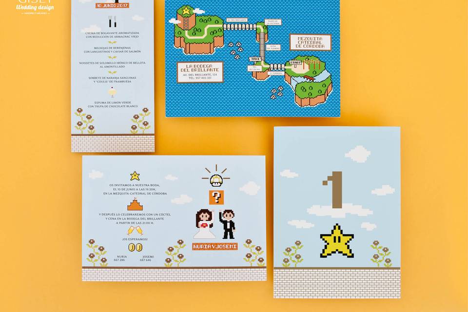 Branding completo estilo 8-bit