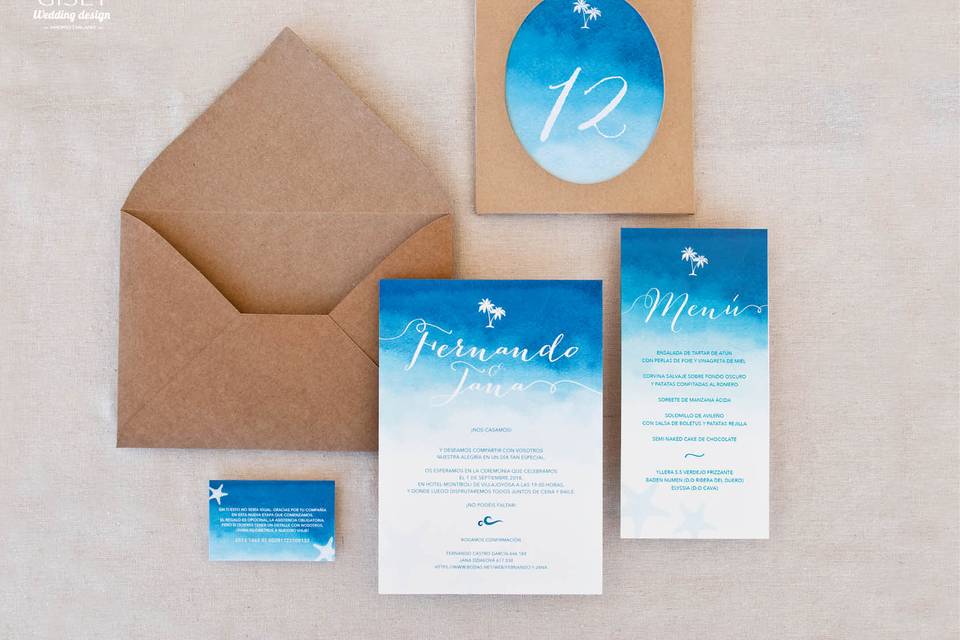 Branding completo: invitación