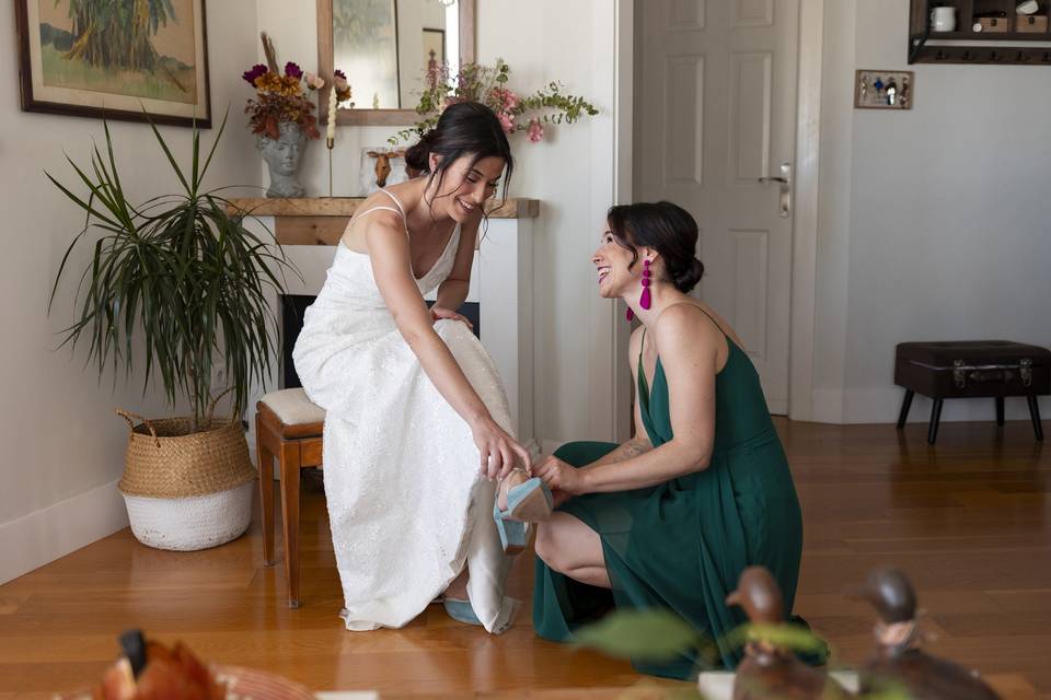 Preparativos novia
