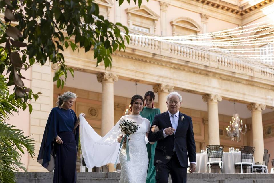 Llegada de la novia